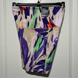 DSG Women’s 7” Momentum Ultra High Rise Bike Short, Multi Landscape Sand